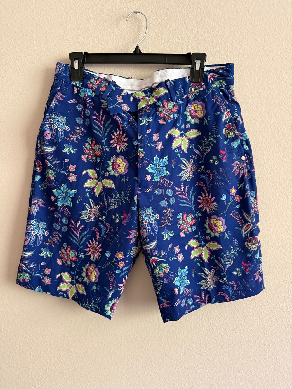 Ralph Lauren Navy Blue Floral Board Shorts